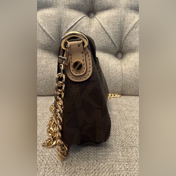 Michael Kors Brown Logo Crossbody - Picture 2 of 7